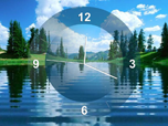 Lake Clock - Screensavers Download