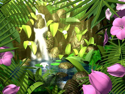 Butterflies Kingdom 3D Screensaver 1.0 screenshot