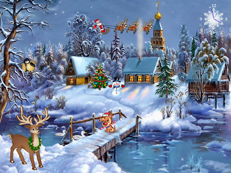 Christmas Symphony - Free Christmas Screensaver