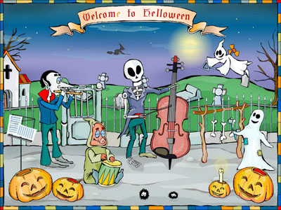 Screenshot for Welcome To Halloween Screensaver 1.0