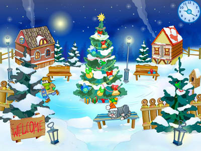 Christmas Yard Screensaver 1.0 screenshot